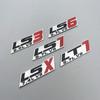 3D металлический значок LT1 LS1 LS3 LS6 LT9 LSX 5.7L 6.8L 7.4L V8, боковая эмблема, задняя часть, украшение для автомобиля, наклейки для автомобиля, Стайлинг автомобиля