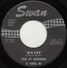 7-дюймовая пластинка THREE DEGREES - Maybe / Yours S4245 SWAN 1965 США Соул/Фанк Б/У