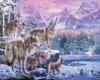 5D DIY Алмазная картина Животное Волк Полный квадратный/круглый Алмазная вышивка Крестом Мозаика Подарок ручной работы