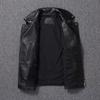 Chinese Size Biker Vest Top Layer Cowhide Leather Vest Men's Slim Short Motorcycle Clothing Riding Jacket Sleeveless Genuine Cow Club Vest