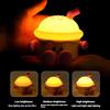 Cute Sensor Pat Lamp Sleep USB Rechargeable Night Light Sleep Aid Light Bedside Lamp  For Children