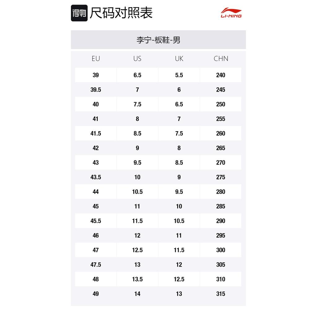 Мужские низкие кеды для скейтбординга Li Ning Бело-красные AGCR187-2
