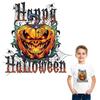 Angry Pumpkin Clothing Badges Patches Thermal Press Vinyl A-Level Washable Hoodies Tops Diy Patch Iron On T-Shirt Jeans