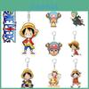 Высококачественный брелок Луффи Зоро из фильма One Piece Red, подвеска для сумки, двусторонний акриловый игрушечный фигурка, подарок