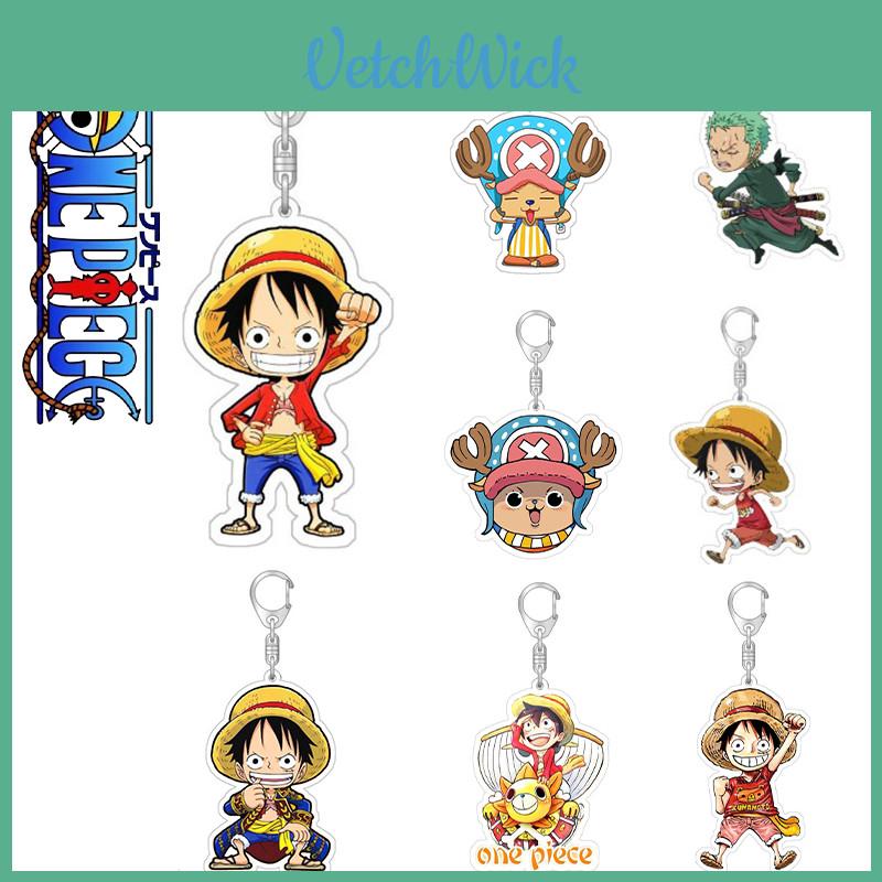 Высококачественный брелок Луффи Зоро из фильма One Piece Red, подвеска для сумки, двусторонний акриловый игрушечный фигурка, подарок