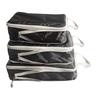 3Pcs/set Waterproof Travel Storage Bag Handbag Convenient Portable Foldable Compressible Packing Cubes Luggage Organizer Bags