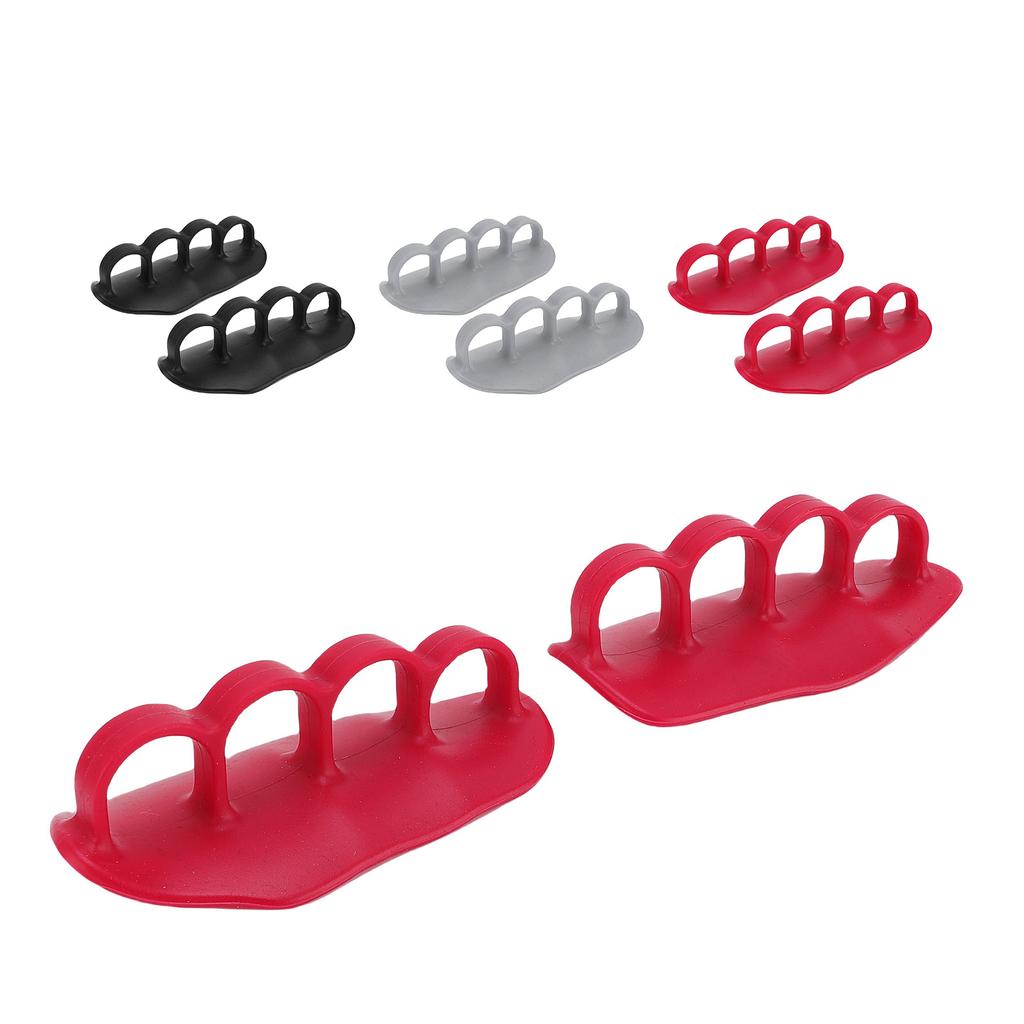 1 пара тренировочных захватов Многофункциональные резиновые захваты для тренажерного зала для тяжелой атлетики для штанги и гантелей