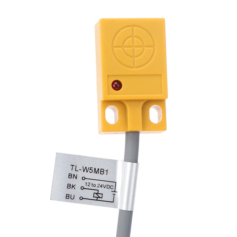 Датчик приближения BERM, индуктивный, корпус из ABS, DC1224V, 3 провода, PNP, NO, 5 мм