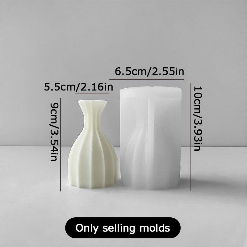 Гипсовая форма для подсвечника, капельная форма, украшение «сделай сам», силиконовая форма, гипсовый орнамент