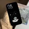 Мультяшный Милый Чехол для Телефона Мафальда Для IPhone 1716 15 14 13 Pro Max 11 12 Mini X Xs XR Черный Силиконовый Чехол