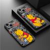 Чехол для телефона Винни-Пух для Apple iPhone 15 16 Pro XS Max 13 14 Plus XR SE 7 8 12 11 Pro plus Матовый