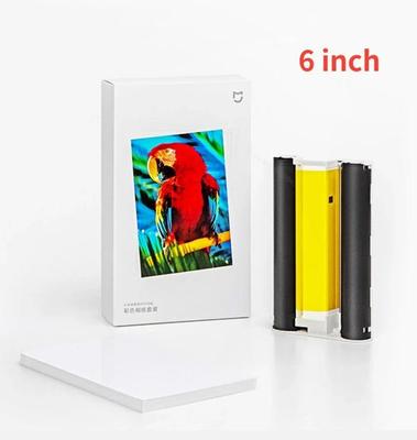 Xiaomi Mi Home Photo Printer Специальный 6-дюймовый задний самоклеящаяся фотобумага Набор цветных лент Защитная пленка HD Фотобумага