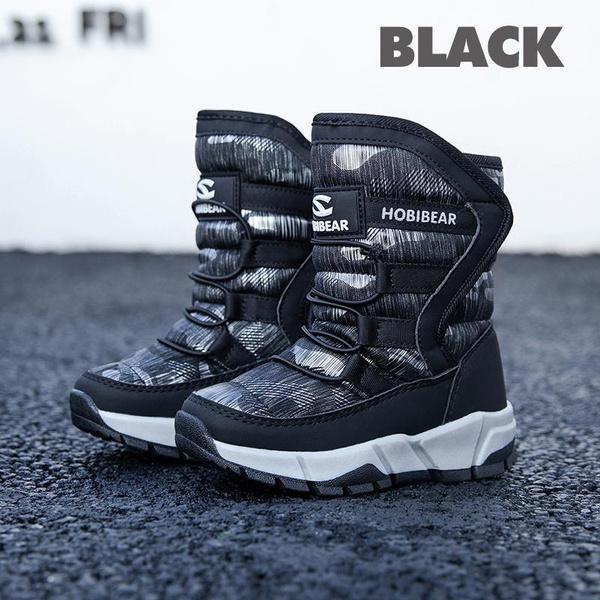 Winter Kids Snow Boots Children Outdoor Shoes Girls Boys Winter Warm Boots Waterproof Size