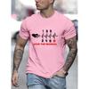 Винтажные футболки для мужчин Save The Stick Manual Transmission Three Print Top Oversize Tee Hip Hop T-Shirts Men Clothing Camiseta
