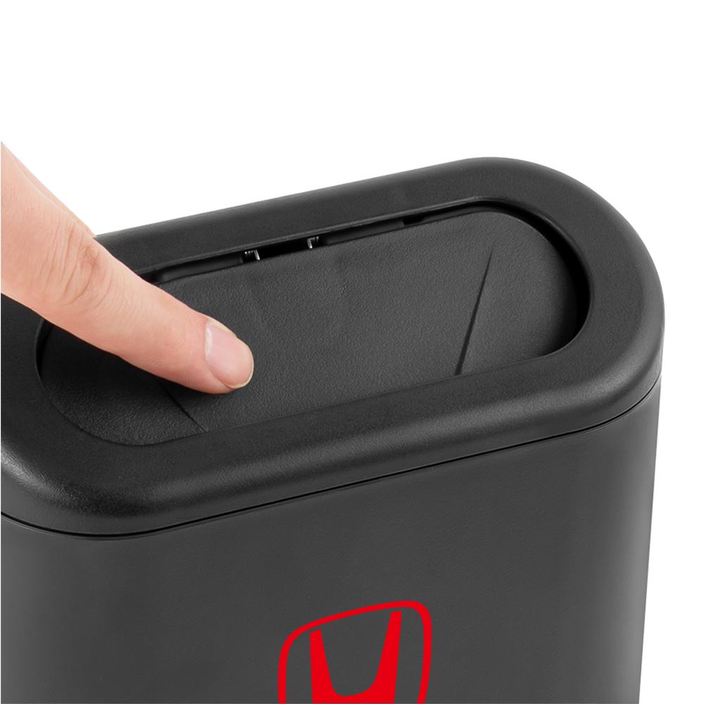 VFHJQ1 Hanging Car Trash Can Multifunctional Auto Storage Box Accessories For Honda Civic Accord Fit Jazz CRV BRV HRV Insight Pilot