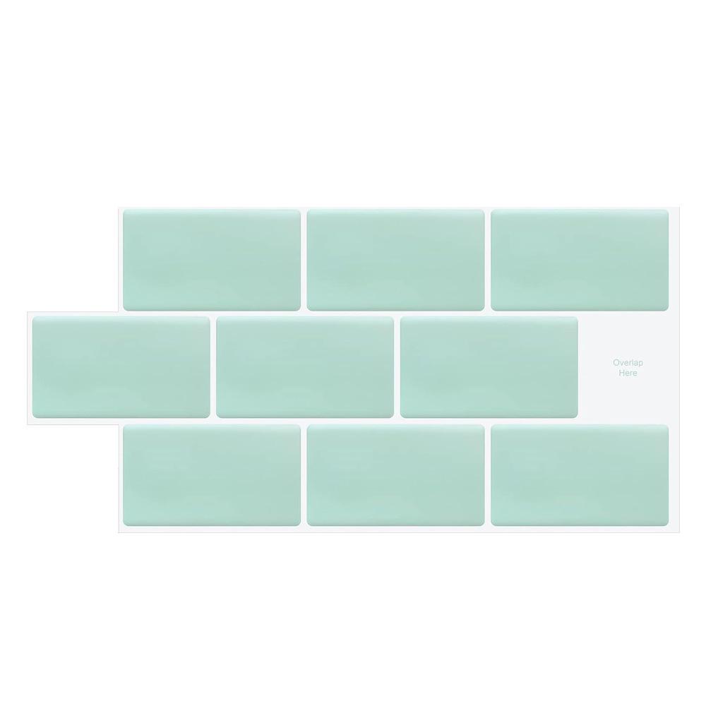 Classic 3D Crystal Drop Self-Adhesive Waterproof Wallpaper, Oil-Proof Brick Style Wall Sticker for Kitchen and Bathroom.