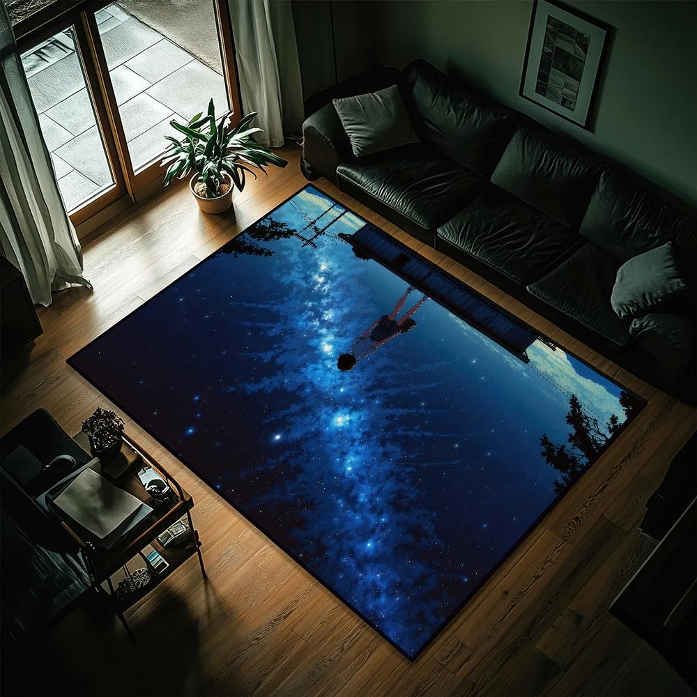 Аниме G-Girl Sky Milky Маленький ковер Прикроватный Кухня Ванная Гостиная Дом Дом Спальня Напольный коврик Придверный коврик Ковер Украшение