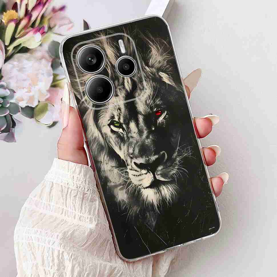 Чехол для Xiaomi Redmi Note 14 Pro 5G, красивый чехол с цветочным сердцем, мягкий силиконовый корпус для Redmi Note 14 Note14 4G, чехол