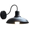 Vintage American Loft Wall Lamp With Iron Shade For Bar And Corridor Decor