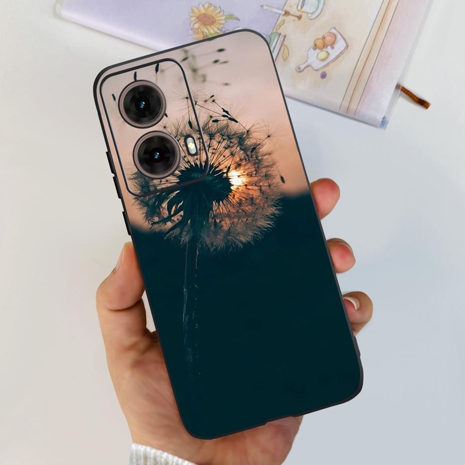 For Motorola Moto G85 Case New Fashion Painted Cover 6.67'' Soft Silicone Phone Case For Moto G85 G 85 MotoG85 Back Cover Bumper
