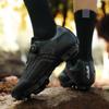Унисекс Мужские Шиповки MTB SPD Велосипедные Туфли с Замком Уличная Мода Гонки Скоростной Велосипед Обувь Большого Размера Велосипедные Горные Туфли