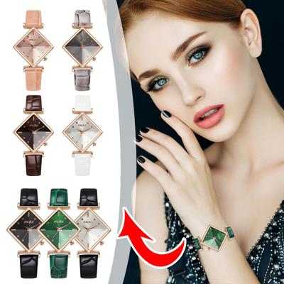 Женские повседневные часы N Iche Diamond Glass Sugar C Ube Кварцевые часы