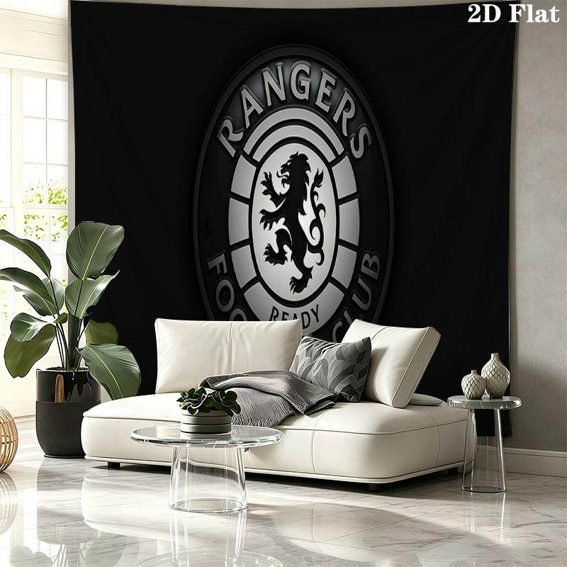 Rangers Wall tapestry, aesthetic printed fabric blanket, suitable for bedroom, living room, and home decor.