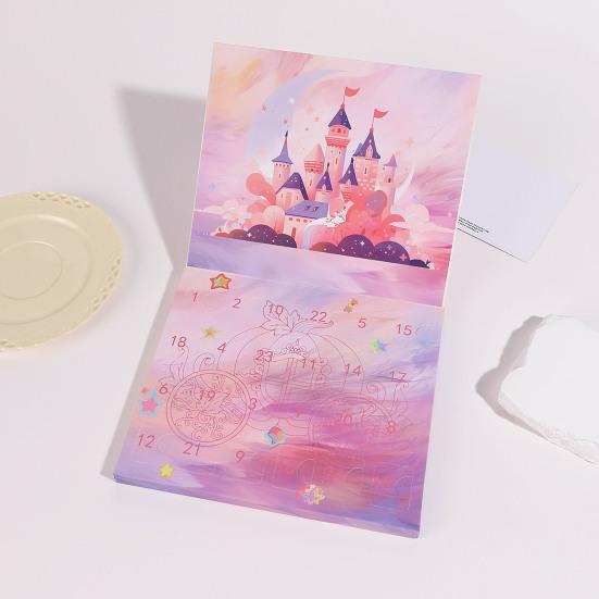 Рождественский адвент-календарь 2024 года, набор для самостоятельного изготовления браслетов, обратный отсчет до Рождества на 24 дня, ювелирные изделия