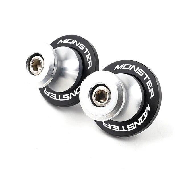 Swingarm Spools For DUCATI Monster 696 796 821 1200 S2R 800 Multistrada 1200 1200S 1200GT Parts Motorcycle Slider Stand Screw