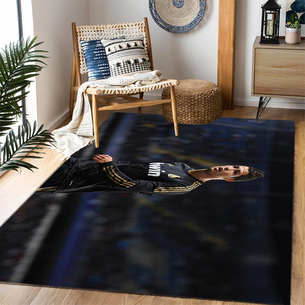 Ronaldo's Legacy Portugal Floor Mat Design for Playrooms Decorate room Dining Room Outdoor Antislip Carpet Anime Office Decor Birthday/Christmas Gift