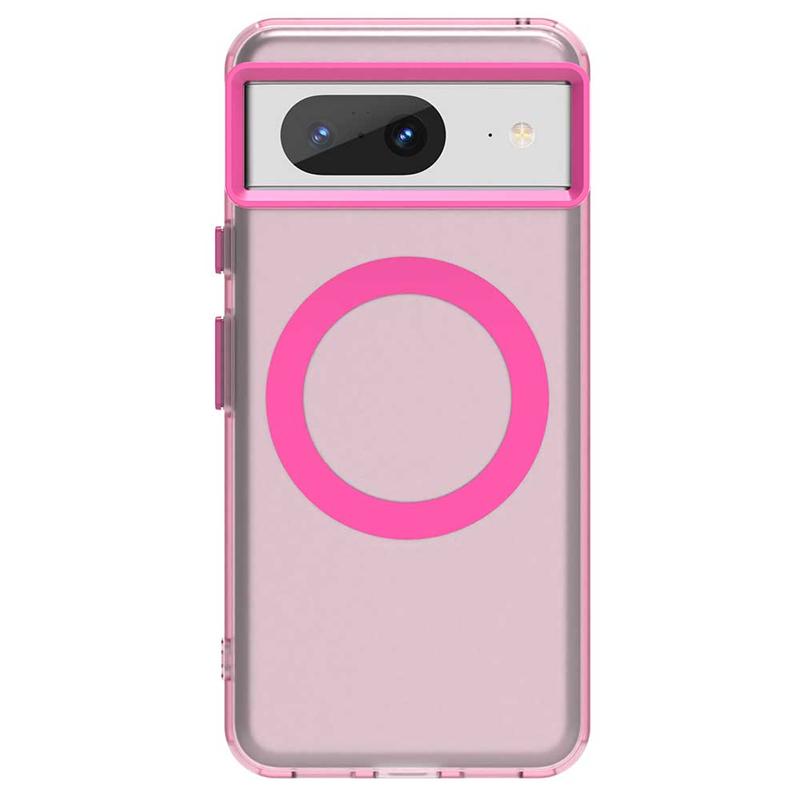 Для Google Pixel 8 Чехол Чехол Google Pixel 8 Capas Бампер Кольцевой Магнитный Матовый Прозрачный Беспроводной Зарядки Fundas Google Pixel 8