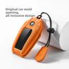 BAAWW1 BMW Car Key Cover Liquid Crystal Screen Protector Blade Buckle Case for 7 Series 740 730 535 X5 6 7 Luxury Automobile Key Holder
