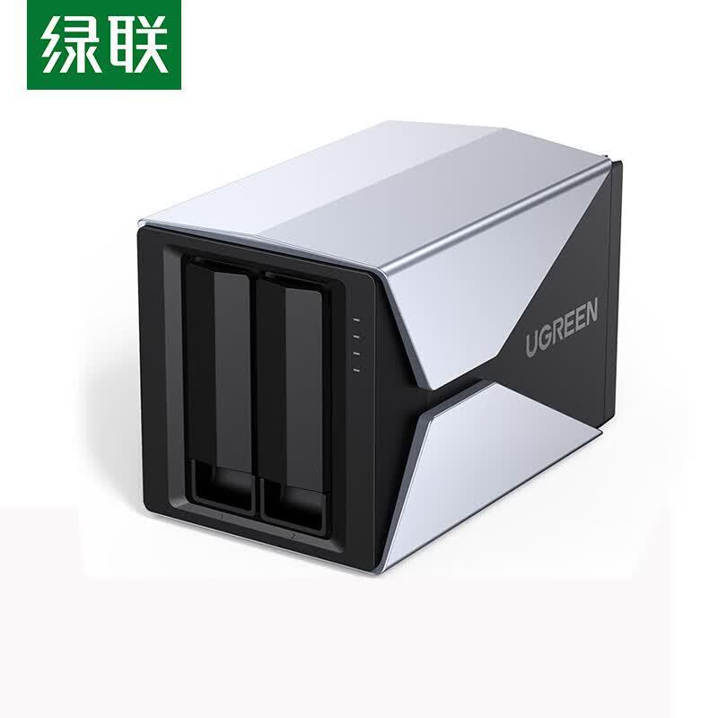 Ugreen Двухдисковый корпус RAID для HDD 2,5/3,5 дюйма