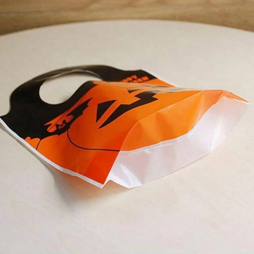 Хэллоуин Портативный Мешок для конфет в виде тыквы Сумка-жилет Упаковочный пакет Пакет для еды Праздничная подарочная упаковочная сумка