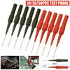 10pcs Test Probe Accessory Measuring Stainless Steel