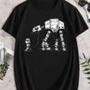 ЗВЕЗДНЫЕ ВОЙНЫ Официальный шагоход AT-AT Винтажные футболки Star Wars для мужчин, женщин, детей, взрослых, футболки для родителей и детей