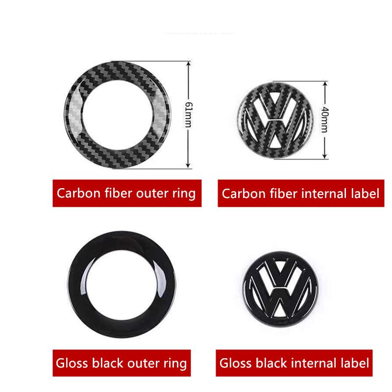 Для VW Volkswagen Jetta MK5 Golf Наклейки на руль нового автомобиля для Volkswagen Golf 4 5 Bora 4 motion MTM MK7 Caddy Blue Motion