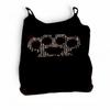 Тонкий топ-майка в готическом стиле Y2K с ремешком в виде кошачьей лапки для женщин
