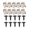20PCS Screws & Clips Bolt-On Hook And Loop Fastener For Golf For Passat Metal