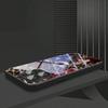 Закаленное стекло с узором "Леопардовая вишня" Чехол для телефона Для iPhone 17 16 15 14 13 12 11 Pro Max 17Air 16E 7 8 15 Plus XR XS X Чехол