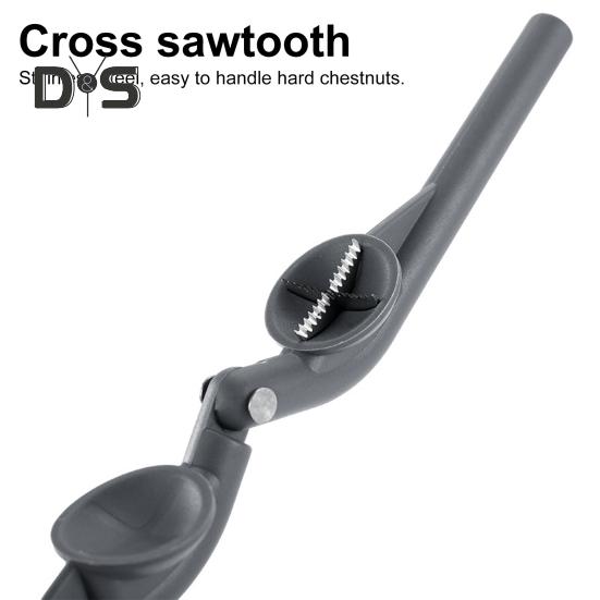 1/2 шт., зажим для каштана, портативный инструмент для резки каштана, грецких орехов, миндаля, пекана, орехоочиститель из нержавеющей стали с нескользящей ручкой, прочный кухонный гаджет