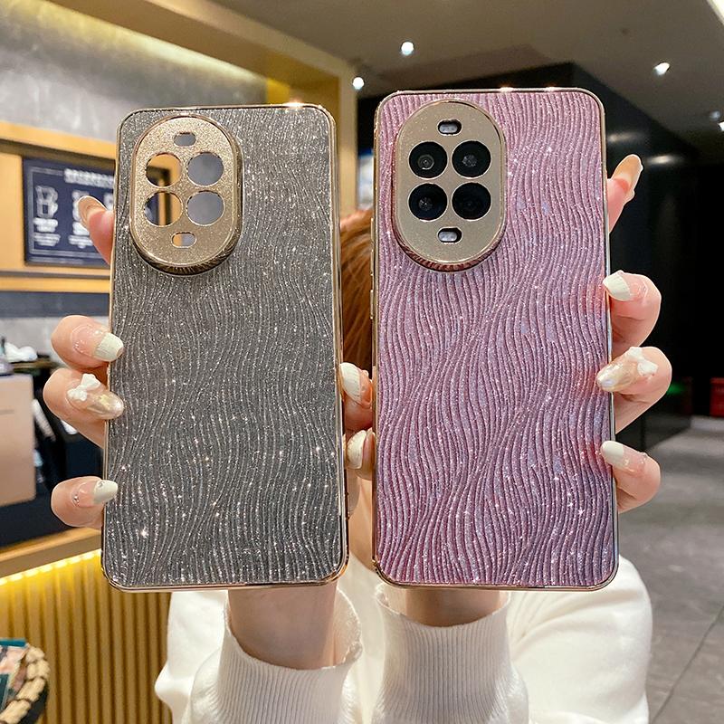 Для Huawei Nova 13 Pro Роскошный чехол для телефона с гальваническим покрытием, блестящими стразами, драгоценными камнями, бриллиантами для Nova 11, Nova 12 Pro, чехол с защитой камеры