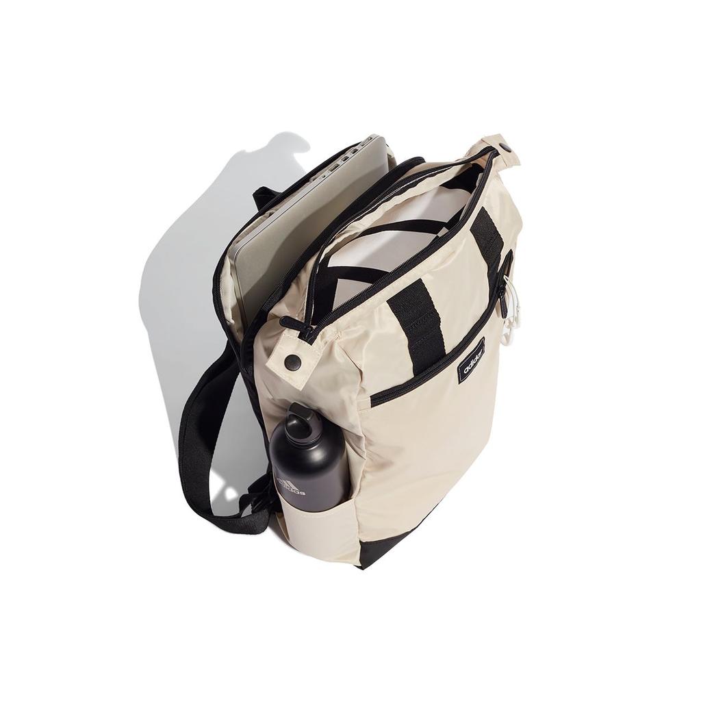 Adidas Neo T4H BP M Sports Nylon Backpack Unisex Backpack Off-White H52439