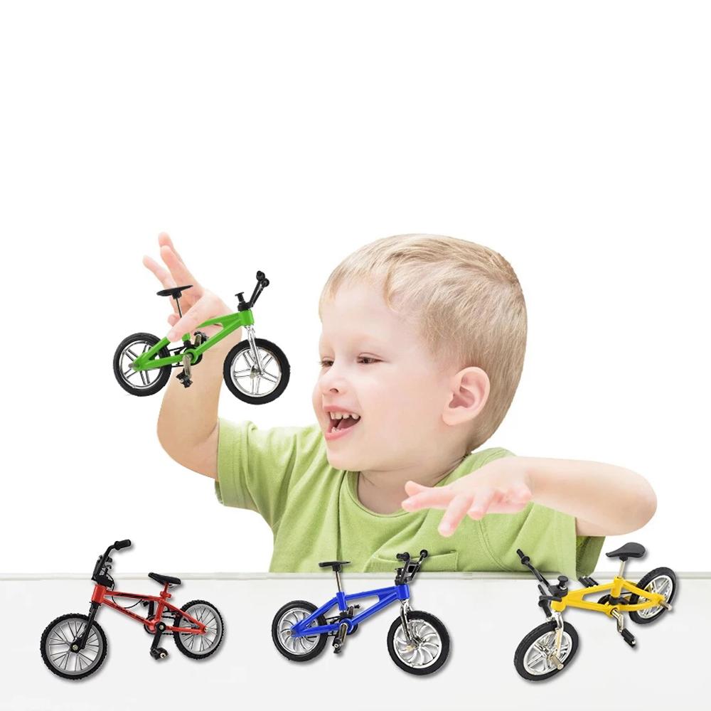 Bicycle for Children Brake Rope Model Toys Mountain Bike Mini Bike Finger Bmx Bike Mini Finger Bike