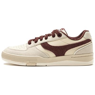 Li Ning синтетическая кожа Zhen Rong 92S модные универсальные нескользящие износостойкие низкие кроссовки для скейтбординга женские кроссовки светло-красные AEPU038-2