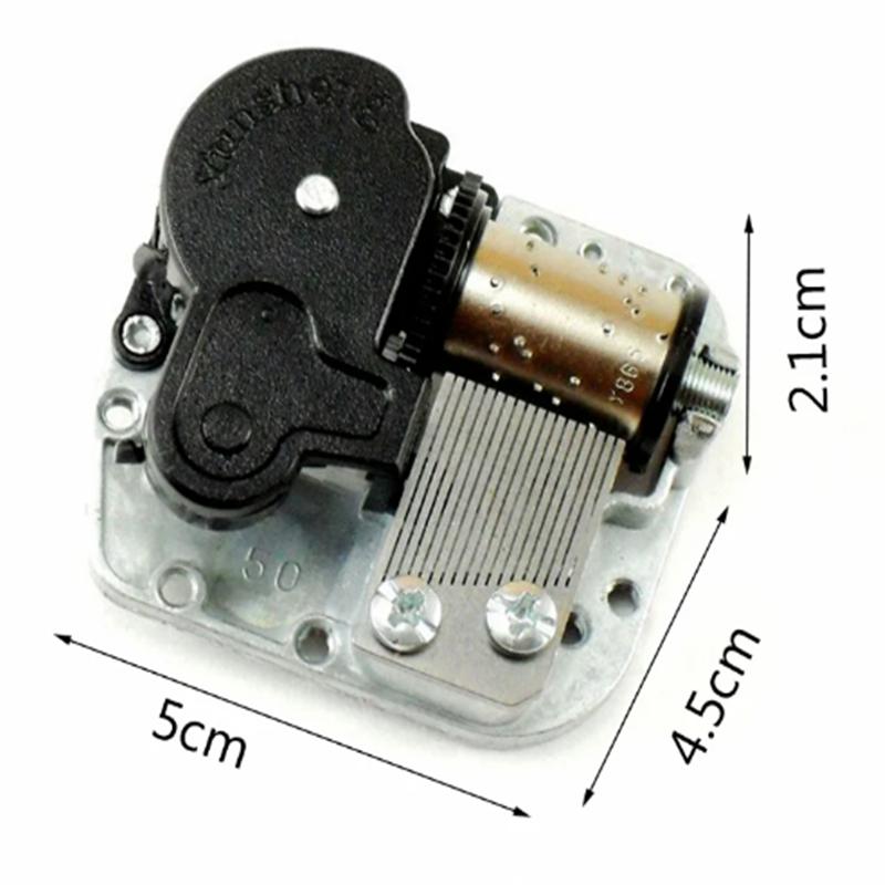 Yunsheng Music Box Movement Castle In The Sky Christmas DIY Play 18 Tones Music Boxes Best Mechanical Clockwork with Screws 3