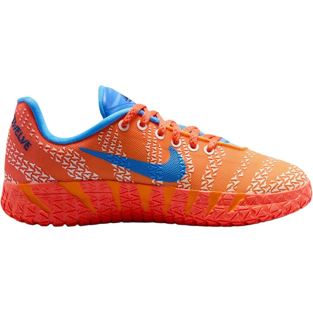 Nike Кроссовки Ja 3 GS Zero Gravity для детей, мультиколор, сине-кристаллический металлик, серебристый, травяной, оранжевый, полночный синий, солнечные часы, ярко-фиолетовый, IO9418-400