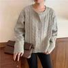 Cardigan Spring and Autumn Loose Japanese Sweater Cardigan Women Single Breasted Outer Wear Solid Versatile Female Top
