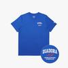 diadora Performance Running Mesh Short Sleeve T-Shirt Blue