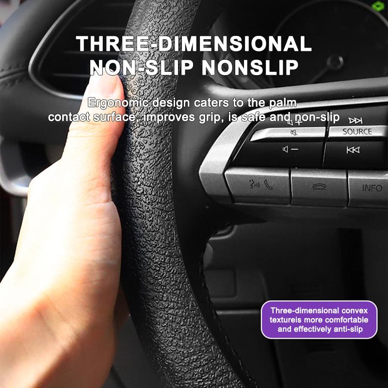 SEAMETAL силиконовый чехол на руль автомобиля противоскользящий 38 см защитный чехол на руль автомобиля моющиеся авто противоскользящие чехлы на руль